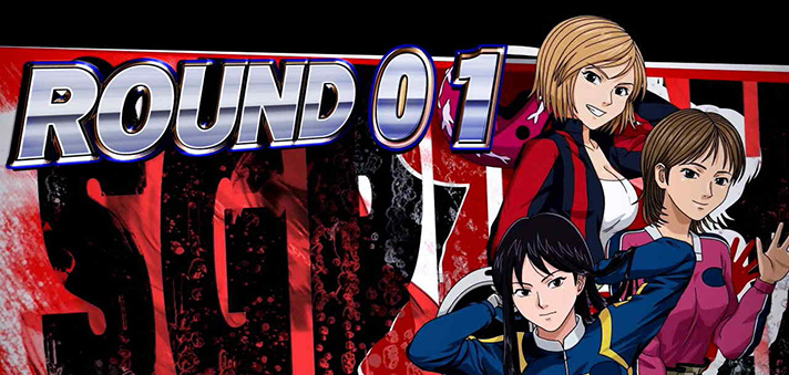 スマスロモンキーターンⅤ AT ラウンド開始画面 櫛田&萩原&小林 緑背景