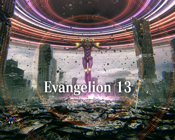 ぱちんこ シン・エヴァンゲリオン Type レイ　警報予告　Evangelion 13(CG)