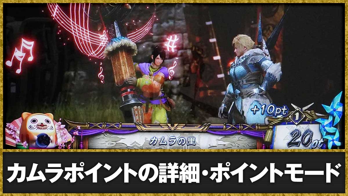 スマスロ モンスターハンターライズ　カムラポイントの詳細