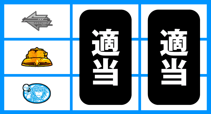 スマスロ 一方通行 とある魔術の禁書目録　成立役：ハズレ、ベル、リプレイ、チャンス目