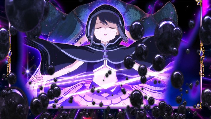 スマスロ マギアレコード 魔法少女まどか☆マギカ外伝 瘴気演出 導入画面
