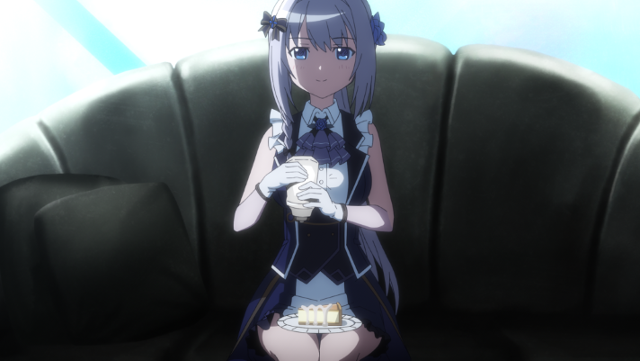 スマスロ マギアレコード 魔法少女まどか☆マギカ外伝　前兆ステージ「調整屋」　みたまのランチ演出　白色
