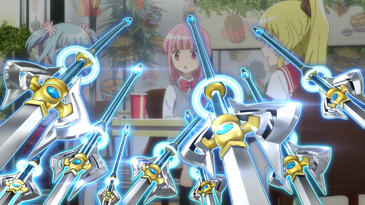 スマスロ マギアレコード 魔法少女まどか☆マギカ外伝 ステージ共通演出 キャラ武器演出 強パターン やちよ