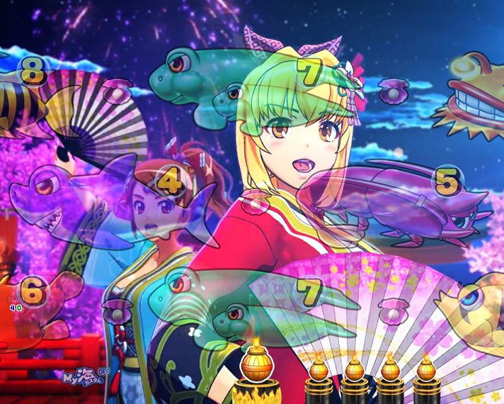 P海物語 極JAPAN 選べる4つのモード スーパーリーチ(花火モード専用)