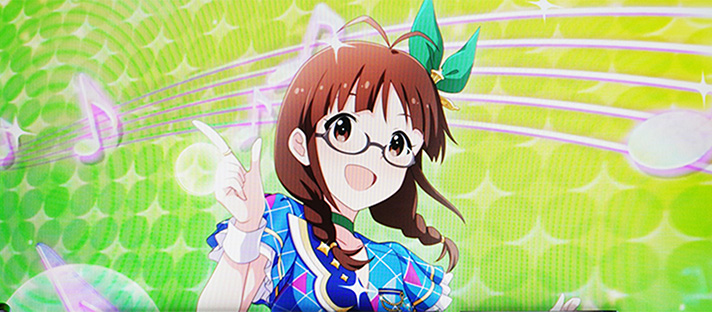 スマスロ アイドルマスター ミリオンライブ! ネクストプロローグ アイキャッチ 緑 秋月律子