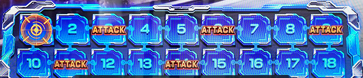 Lパチスロ機動戦士ガンダムSEED　ATTACKマスの配列・シナリオ