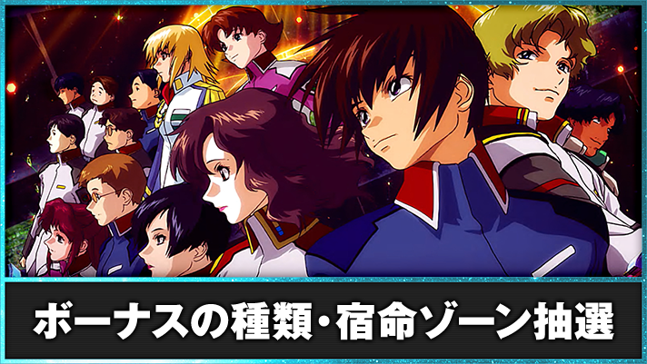 Lパチスロ機動戦士ガンダムSEED　ボーナス（SEEDボーナス/BIGボーナス）の詳細