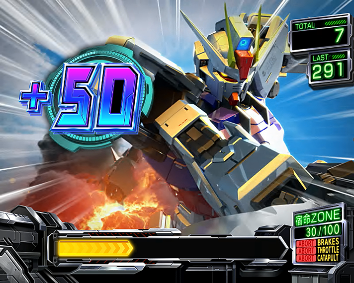 Lパチスロ機動戦士ガンダムSEED　宿命ポイント獲得抽選