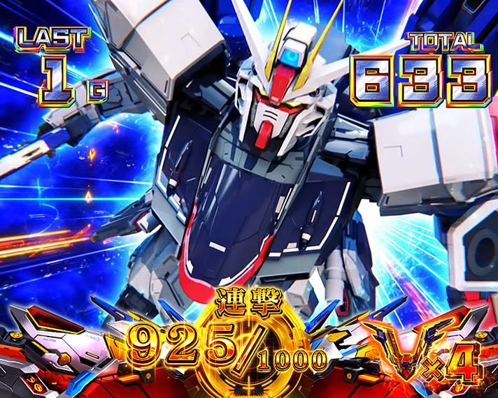 Lパチスロ機動戦士ガンダムSEED 上位ATのゲームフロー