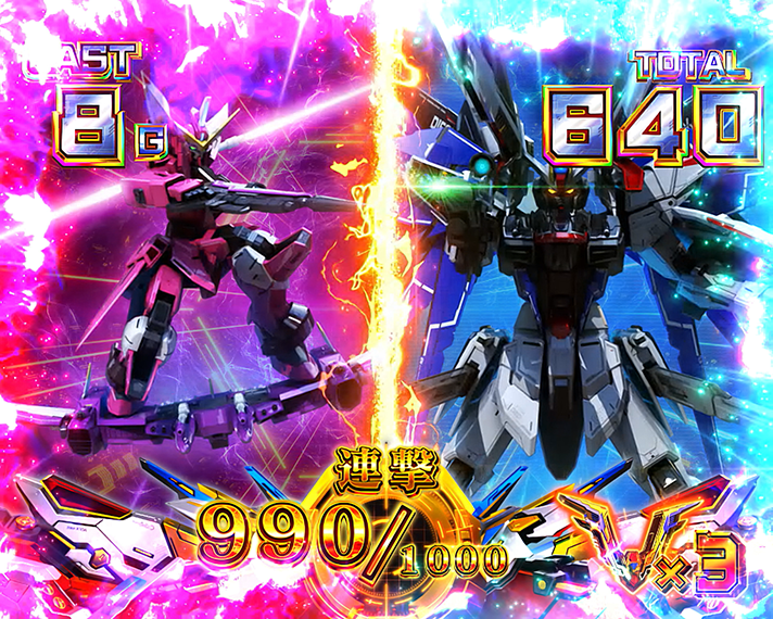 Lパチスロ機動戦士ガンダムSEED 共闘状態(メインゾーン)