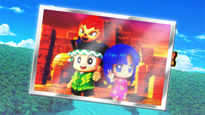 スマスロ 緑ドン VIVA！情熱南米編 REVIVAL　ボーナス終了画面　ドン＆葉月＆ビリー