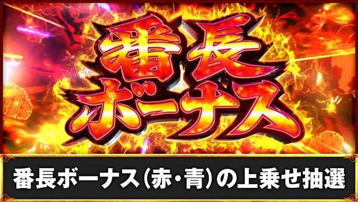 いざ!番長 赤番長ボーナス突入画面