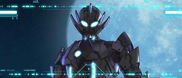 L ULTRAMAN　AT終了画面　ベムラー