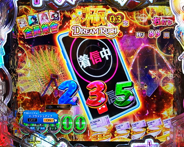 eフィーバー彼女、お借りします RUSH・LTの概要 着信予告