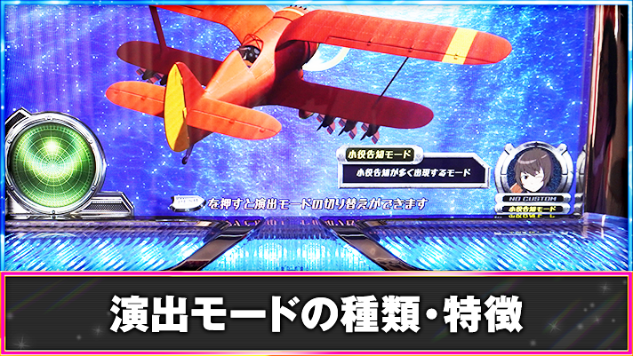 翔べ!ハーレムエース 演出モード 小役告知モード