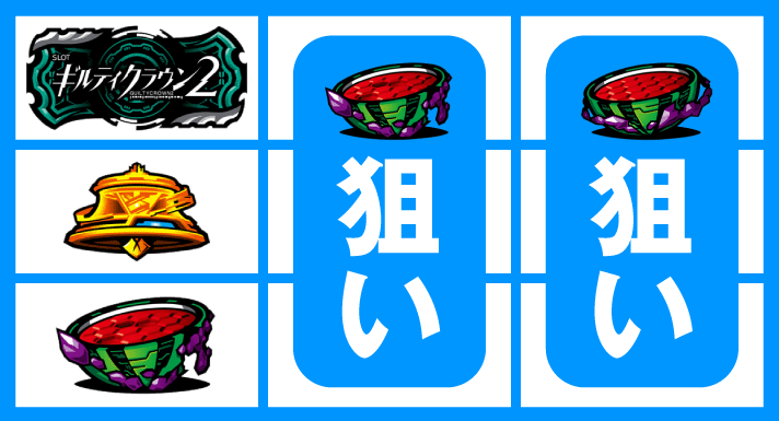 スマスロ ギルティクラウン2 停止形1