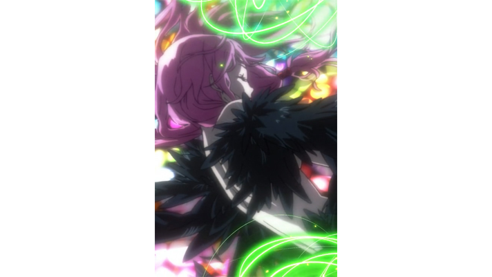 スマスロ ギルティクラウン2　歌前兆　サブ液晶　緑