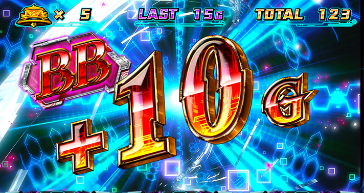 スマスロ ギルティクラウン2 ビッグボーナス 10G上乗せ