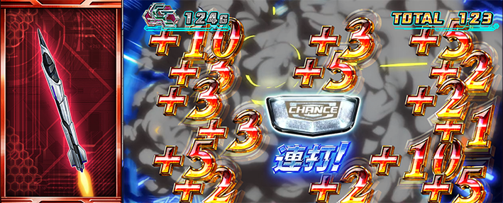 スマスロ ギルティクラウン2 ヴォイドアタック ミサイル
