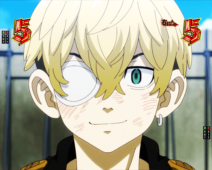 e東京リベンジャーズ 演出情報 ラッキートリガー・LT 芭流覇羅(バルハラ)決戦 リーチ演出 キャラ系リーチ 千冬 三撃
