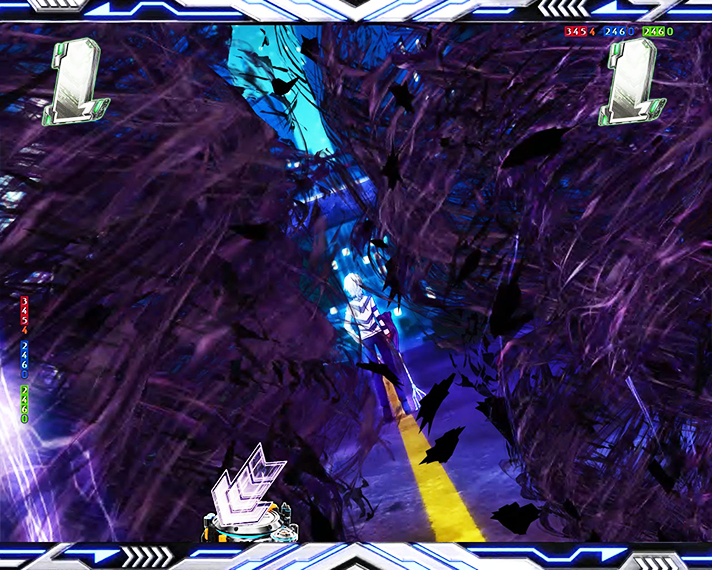 e一方通行 とある魔術の禁書目録 リーチ後予告 一方通行(アクセラレータ)登場発展演出 黒い翼予告