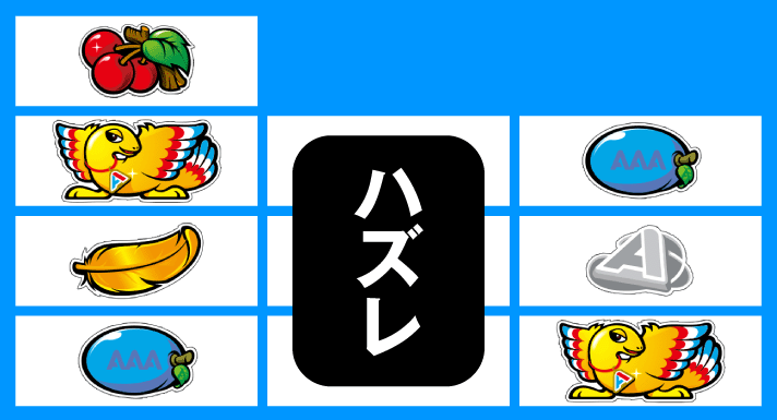 アレックス ブライト 小役ハズレ型4
