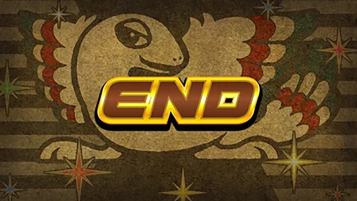 アレックス ブライト レギュラーボーナス 終了画面 END 鳥