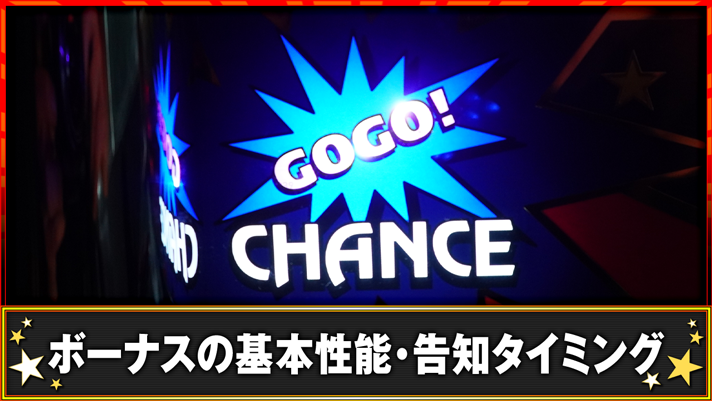 ネオアイムジャグラーEX ボーナスの基本性能・告知タイミング