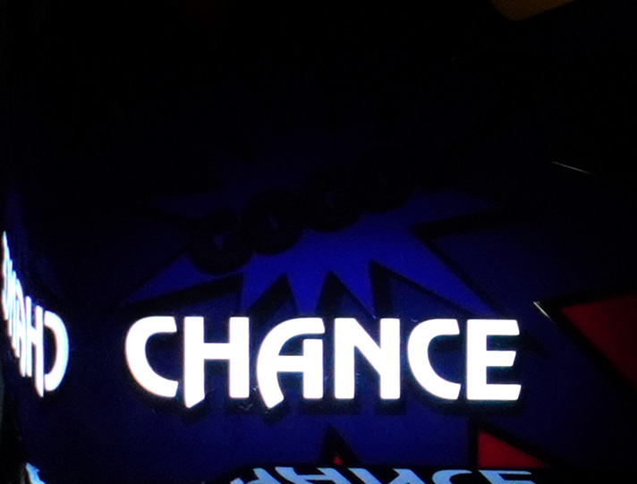 ネオアイムジャグラーEX 先CHANCE点灯
