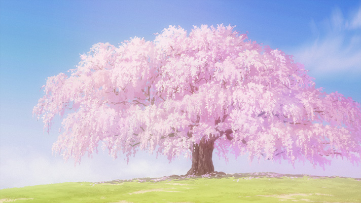 わたしの幸せな結婚　ボーナス終了画面　桜