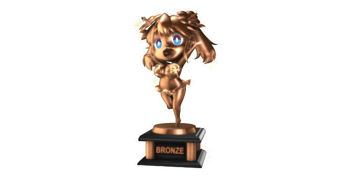 L ダーリン・イン・ザ・フランキス　ナミちゃんトロフィー　銅