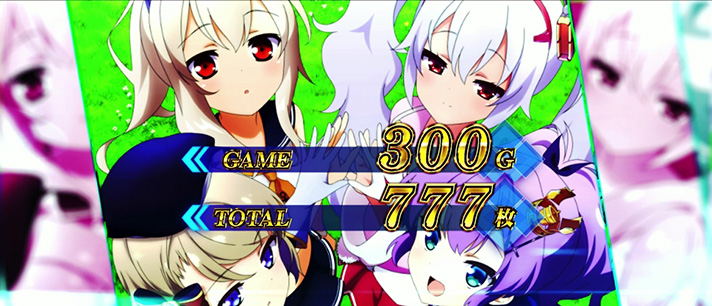 L アズールレーン THE ANIMATION　終了画面　仲良し4人