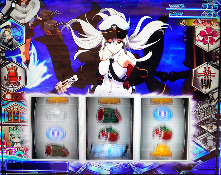 L アズールレーン THE ANIMATION　AT中の演出　白フラッシュ