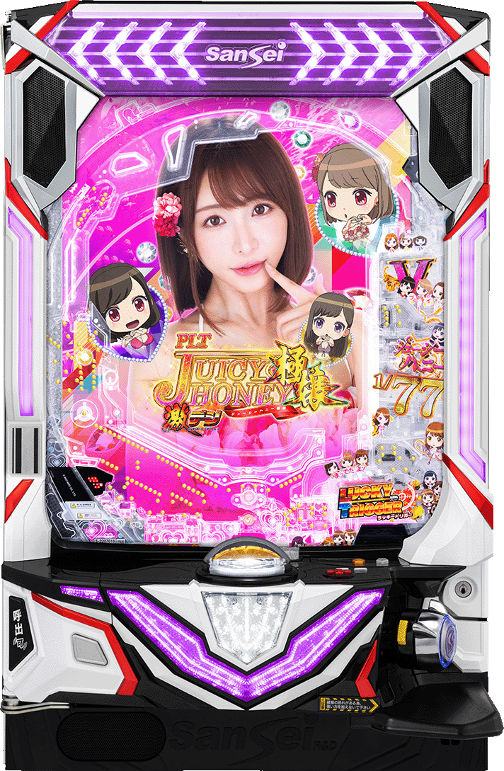 PLT激デジ ジューシーハニー極嬢