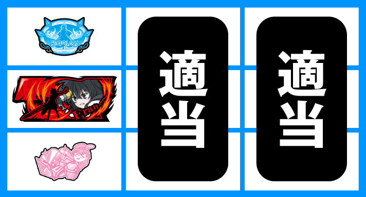 パチスロ 転生したら剣でした　通常時の打ち方　順押し赤7狙い　成立役：弱チェリー、強チェリー