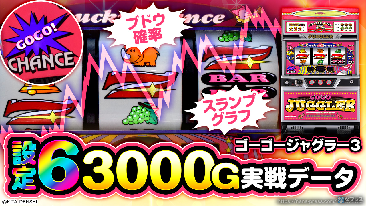 GOGO JUGGLER ➕データカウンター Juggler Strategy] GoJuggle Behavior After One Week of