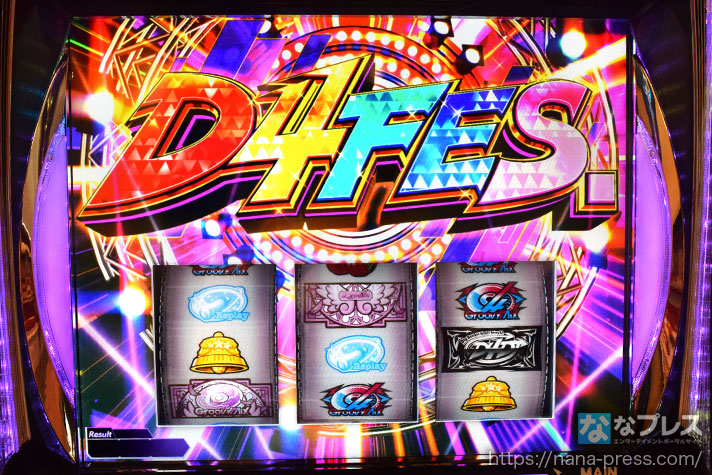 L D4DJ Pachi-Slot Mix　AT　D4FES.突入