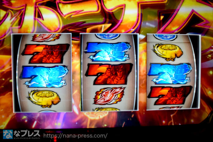 いざ！番長　番長ボーナス(BB)　赤7揃
