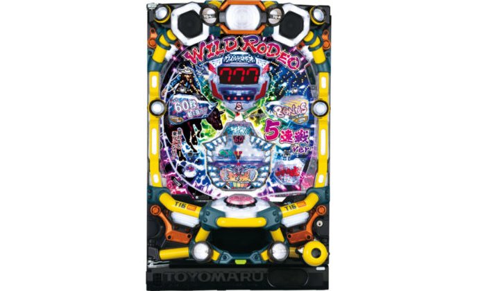 役物内で玉が制限時間、耐えきれば6,750個大当たり!/『Pワイルドロデオ6750』 eyecatch-image