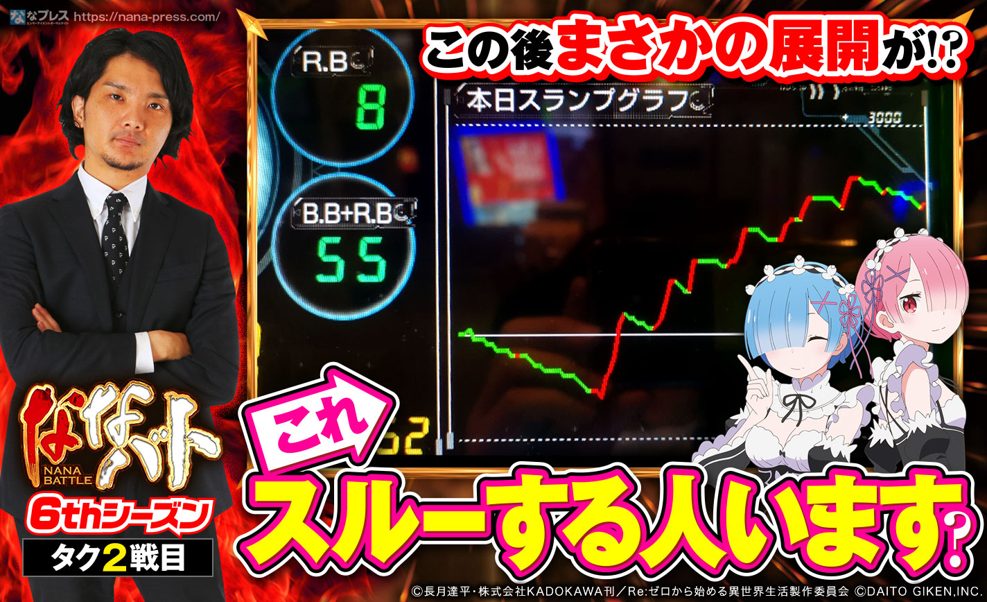 【リゼロ 】あなたはこの台を見逃しますか?明らかに期待できるリゼロを打ってみたら3連続でA天到達… eyecatch-image